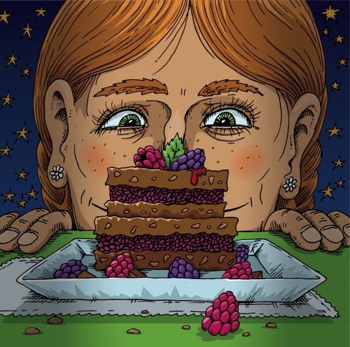 hop head шоколадный брауни малина и ежевика