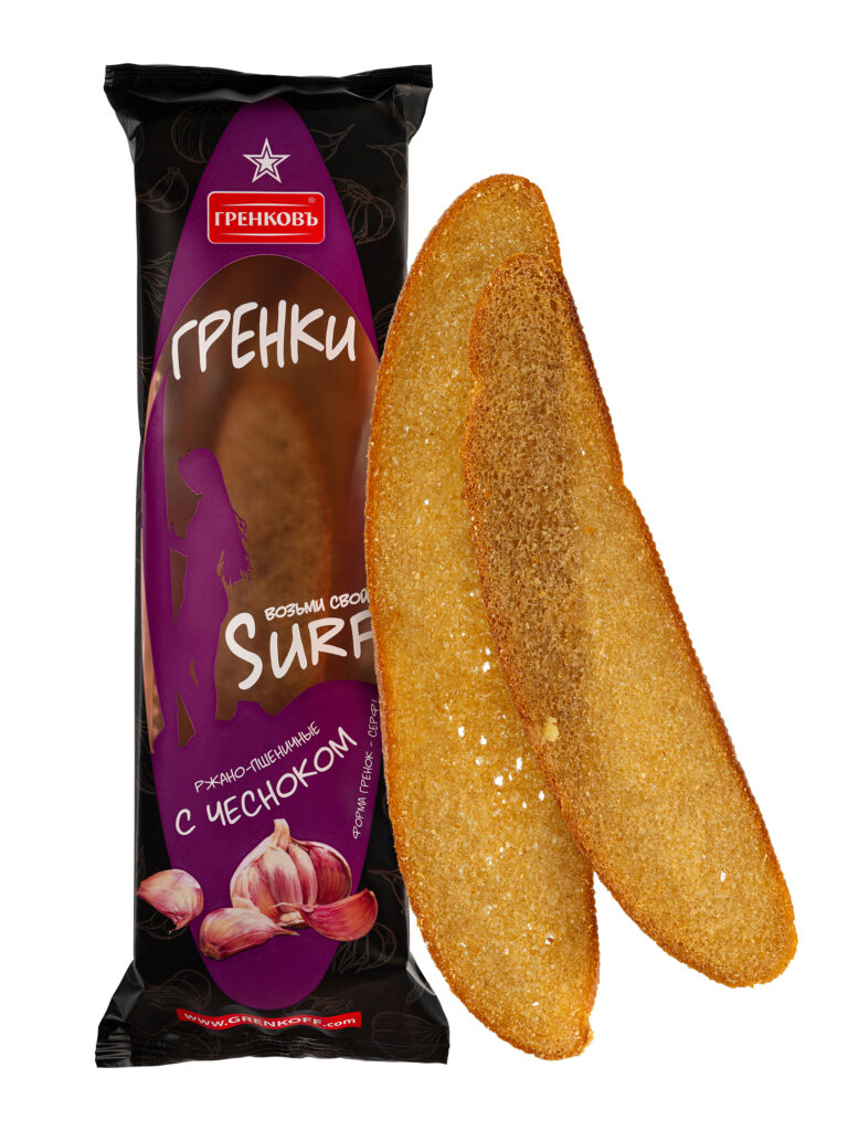 гренковъ гренки с чесноком "surf" с окном