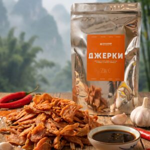 джерки премиальное вяленое мясо курицы в соусе терияки