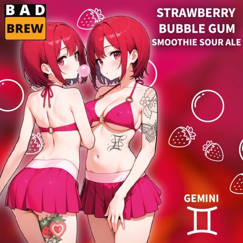 bad brew клубника жвачка