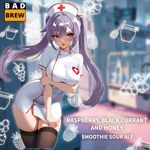 bad brew малина, смородина, мёд