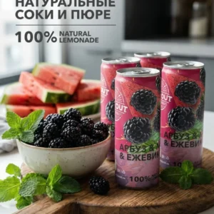 time out арбуз, мята, ежевика