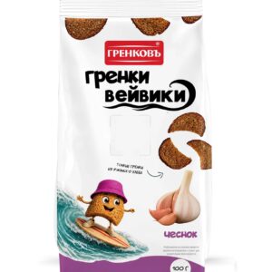 гренковъ гренки ржано-пшеничные с чесноком "вейвики"