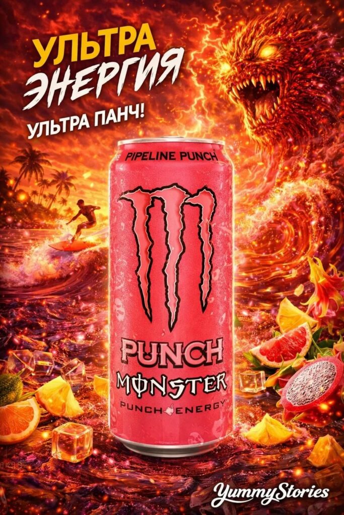monster energy пайплайн панч
