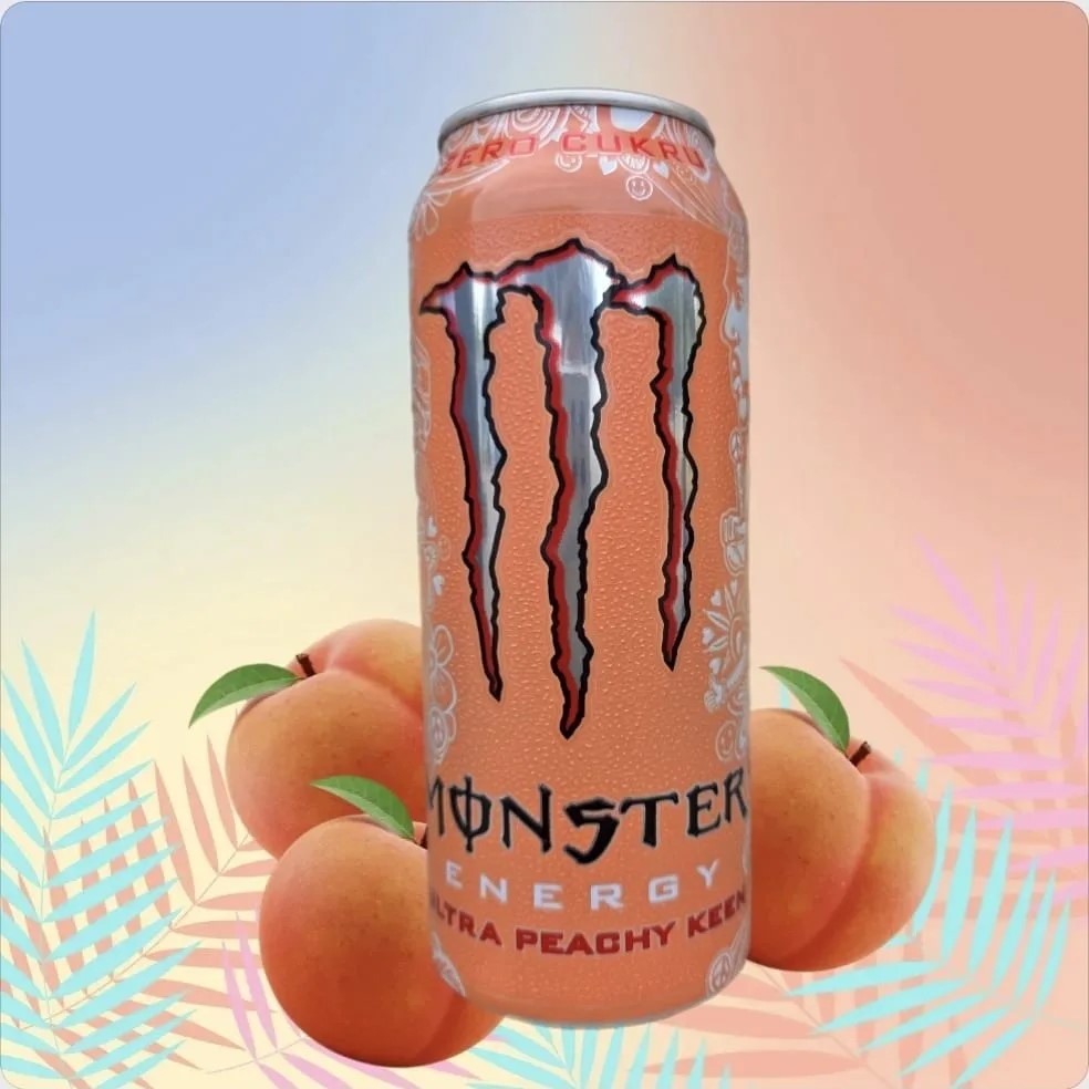 monster energy ультра пичи кин флэйвэд