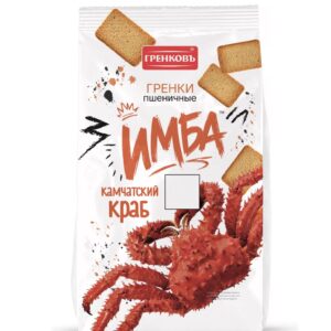 гренковъ гренки пшеничные со вкусом краба "имба"